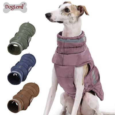 Dog Clothes Winter Clothes Winter Thickened Winter Golden Hair Silky Warm Large and Small Dogs and Cats Foreign Pet Clothes