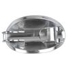 Front Outside Door Handle Lock Key Hole Cover Trim Chrome Lock Hole Cover For Mini Cooper F55 F56 2013- Parts 51217431945