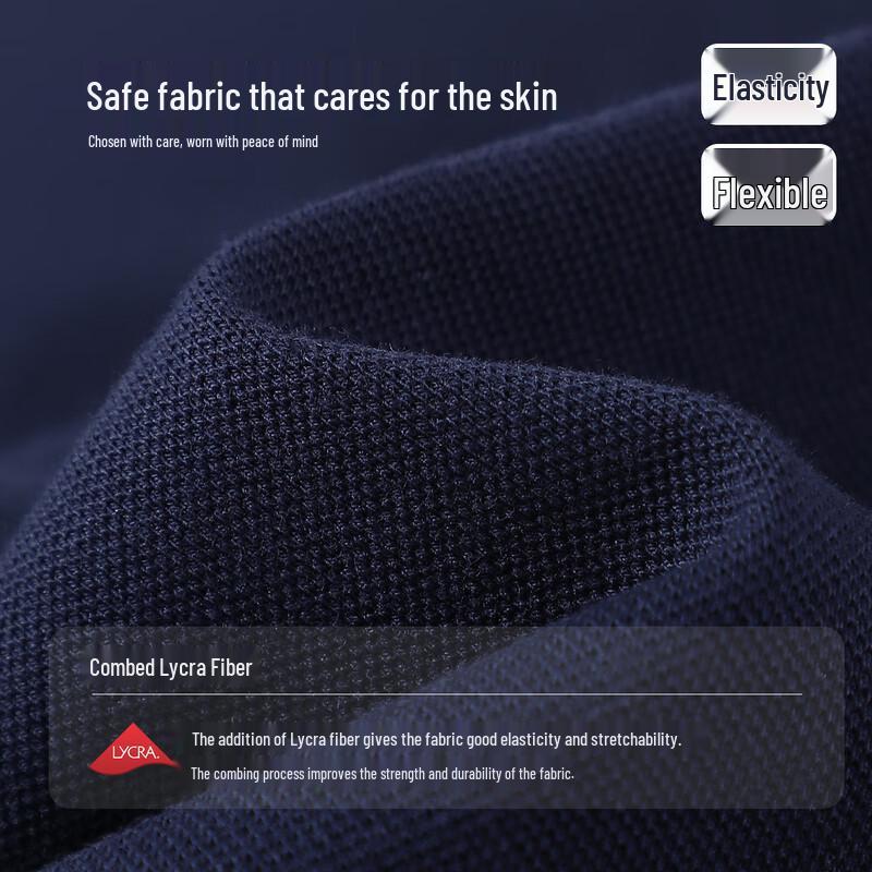 Navigare Boys' Summer Color-Block Polo Shirt