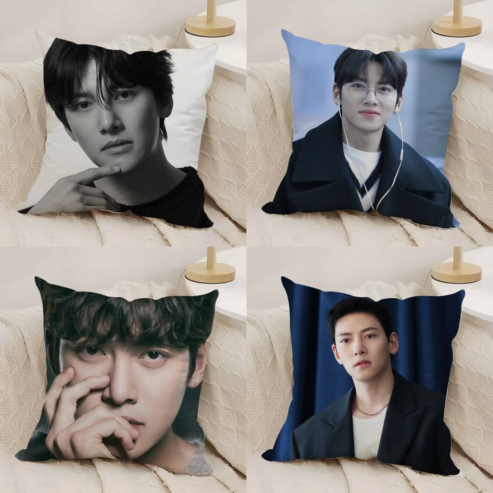 J-Ji C-Chang Wook Kissenbezug Zuhause Wohnheim Stuhllehne Kurzer Plüsch Doppelseitiger Druck Büro Nickerchen Zeit Kissenbezug