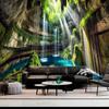 Tapestry Bsfhh Nature Forest Tree Sea Cave