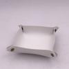 Nordic PU Leather Desktop Tray for Jewelry, Cosmetics, & Keys