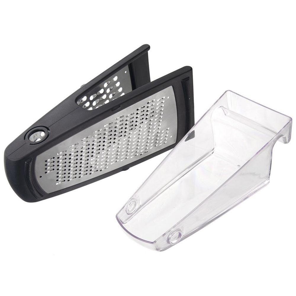 Steel kitchen grater with 24 cm container