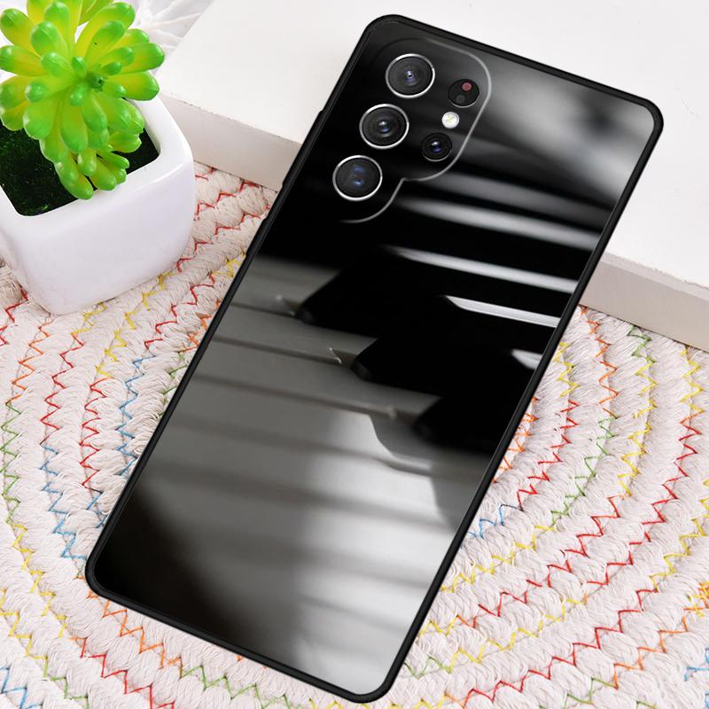 Piano Keys Musical TPU Phone Case For Samsung Galaxy Note 10 Pro S26 S25 S24 S23 S22 Ultra Plus S21 FE S20 Shockproof Cover