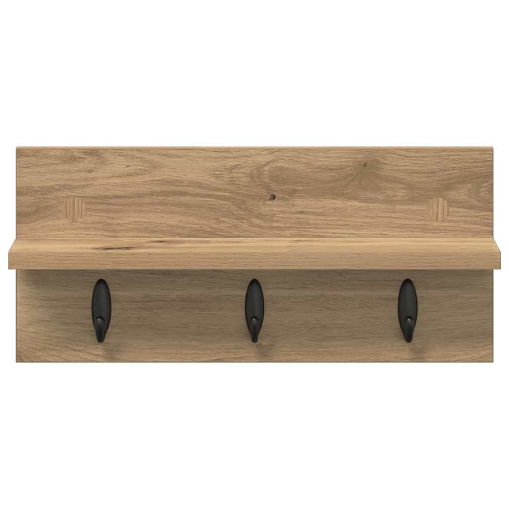 Wall mounted nightstand wall bracket Artisan Oak