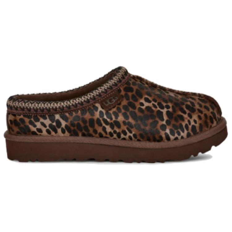 UGG Tasman Caspian Hausschuh Burnt Cedar Gepard Damen Sneaker Braun 1158350-BCDR