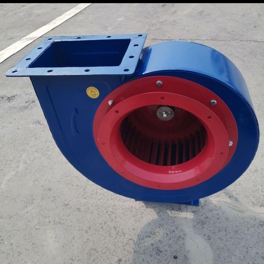 DF Low Noise High-Temp Centrifugal Fan: Multi-Winged Industrial Dust Extraction Blower for Hot Air Furnaces.