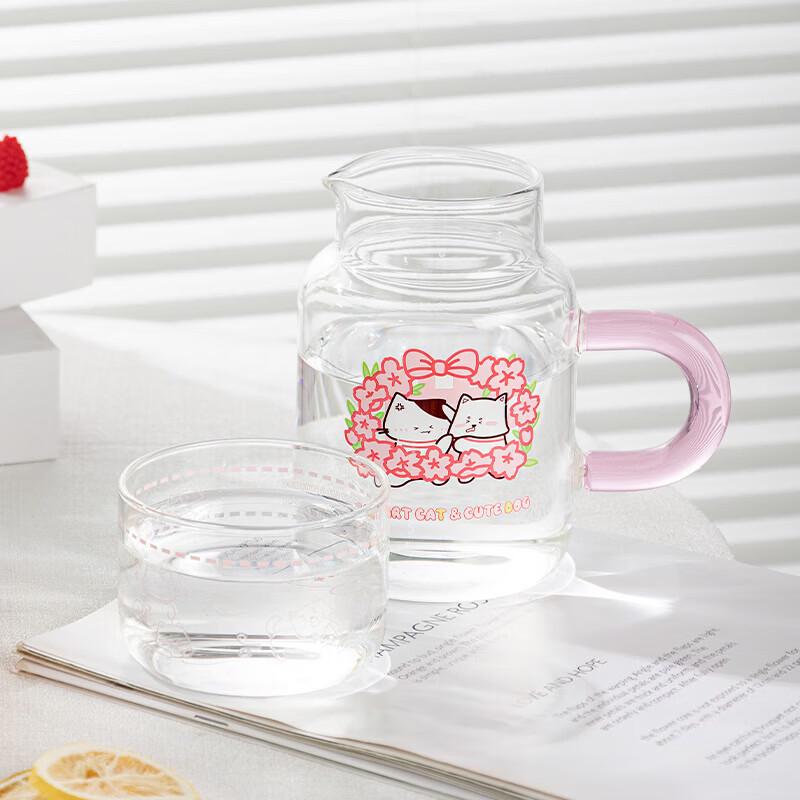 Shan Chong Shan Cute Pet Diary Glass Tea Set