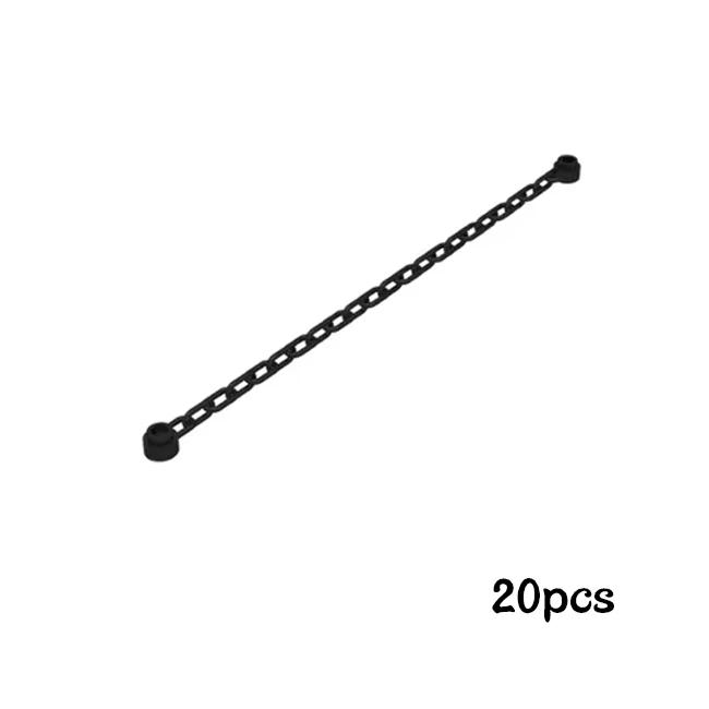 10Pcs/set Chain Bricks Military Building Block City military Scene Accessory MOC DIY Parts 30104 92338 chain Toys For Children