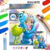 Monsters Inc Oil Painting Digital Painting Art Kit Handmade Diy Painting Home Decoration Gift