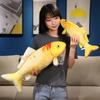 30-100cm Simulation Koi Fish Plush Toy Pillow Lifelike Colorful Red Gold Goldfish Plush Toy Home Decoration Gift For Children