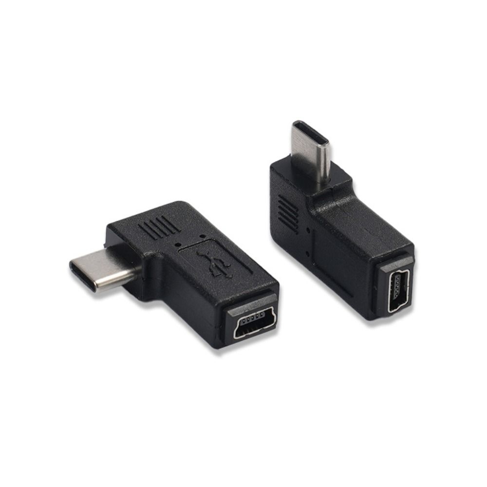 5 Pin USB Female Adapter 5V Type-C Male to Mini USB Female Mini USB to USB C Converter  Phone