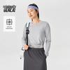 BENLAI Women's Anti-Bacterial Round Neck Long Sleeve Knit Tee