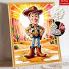 Disney Pearl Art Woody the Cowboy Pearl Art Painting Kit  Creative Gift for Adults Beginners Unique Home Wall Decor