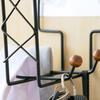 Helmet Holder Storage Rack Wall Mount Strong Load-bearing Sturdy Construction Easy Installation