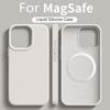 For Magsafe Liquid Silicone Magnetic Phone Case For iPhone 16 15 13 14 12 Pro Max Plus Cover For iphone 16 Pro Max Accessories