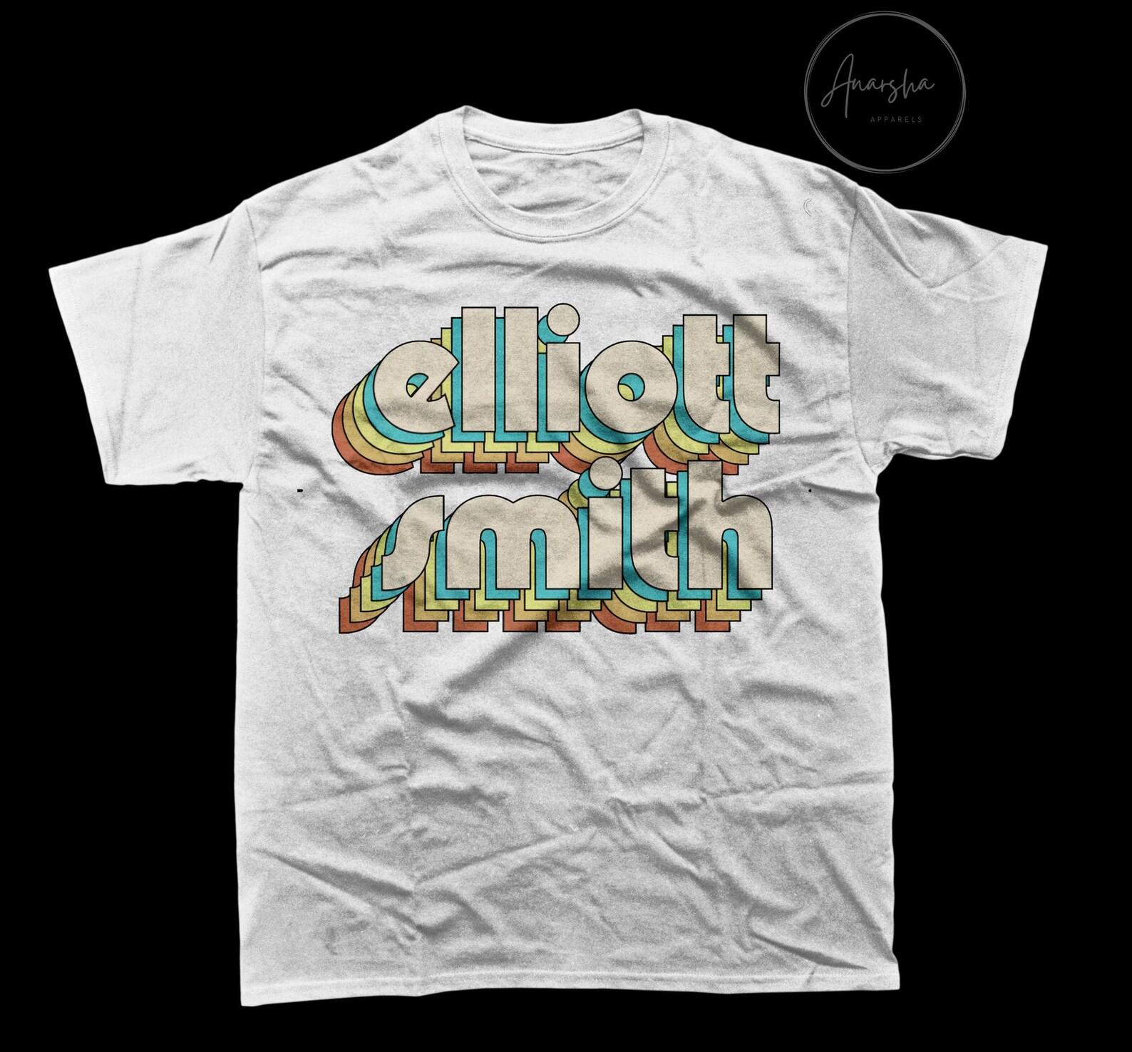 Elliott Smith T-shirt: Indie Music Graphic Tee 3XL