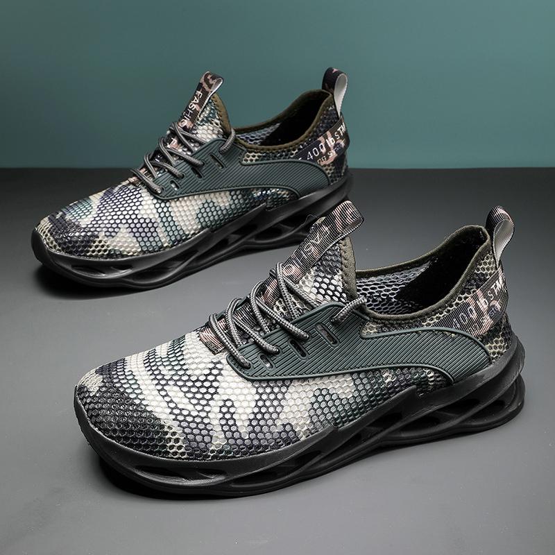 Sportliche Turnschuhe Herren Sommer Atmungsaktiv Laufschuhe Heißer Verkauf Der Meere Scharfe Klinge Großes Netz Leicht EVA Außensohle