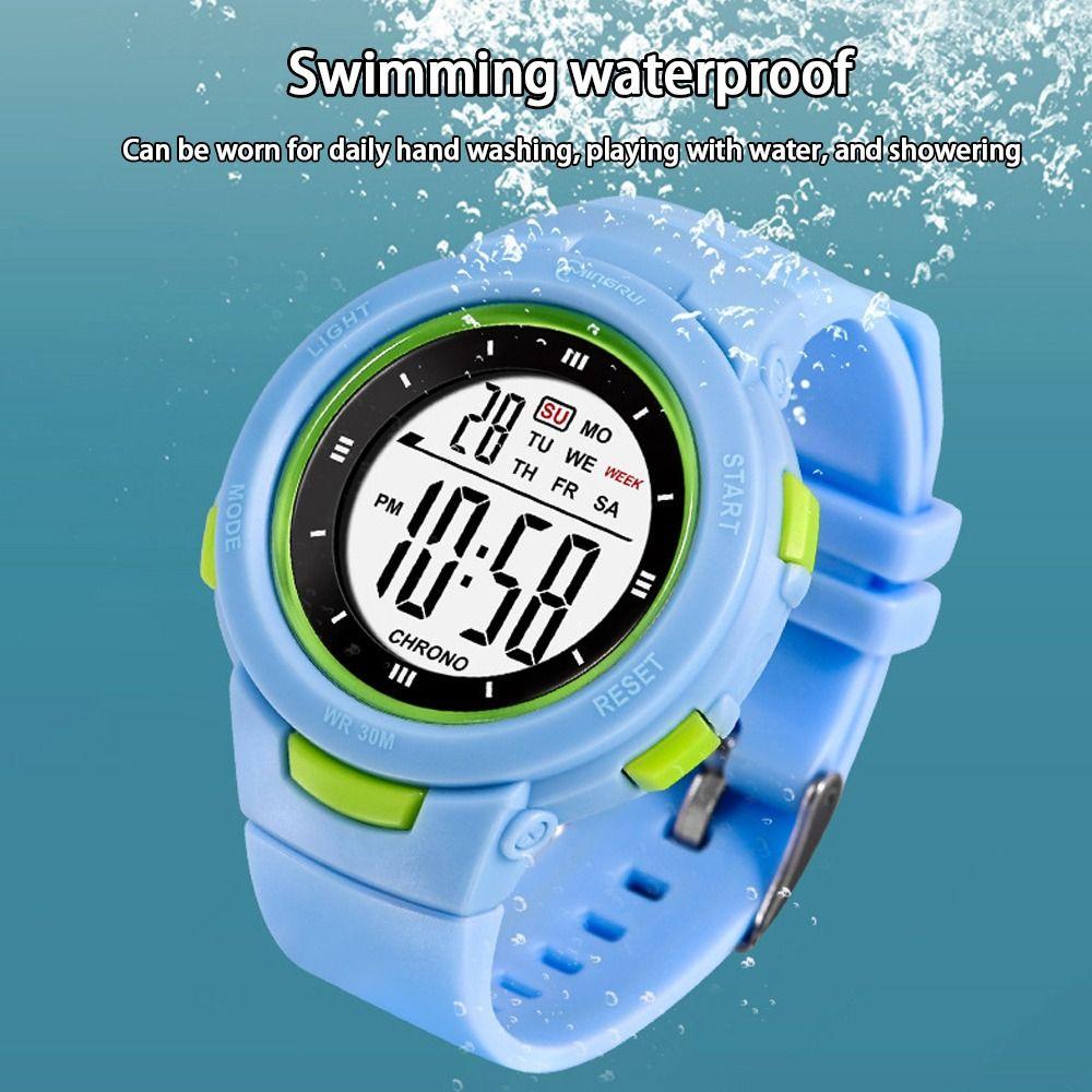 Waterproof Sports Watch Luminous Alarm Clock New Wristwatches