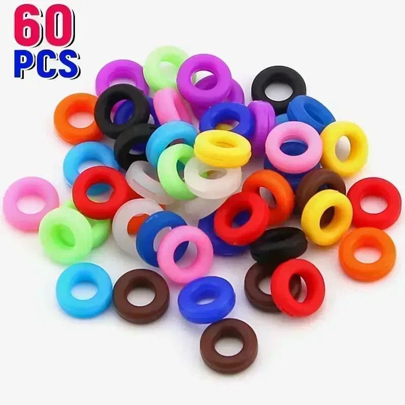 100pcs Transparent Silicone Anti-slip Eyeglass Ear Hooks Colorful Round Retainer Holder Glasses Ear Hook EyeGlasses Accessories