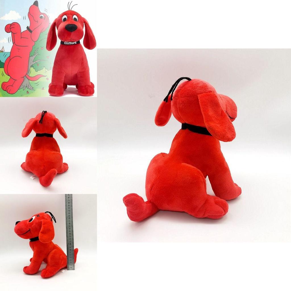 Søt Clifford den store røde hunden plysjleke for barn med mykt fylt design