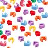100pcs Colorful Balloon Clamps Plastic Material Balloon Decoration Accessories  Wedding