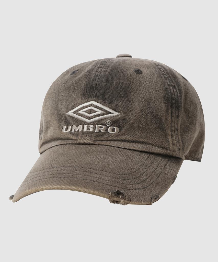 UMBRO Essentials Damaged Wash Ball Cap Brown Ur323Ccp94