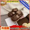 Baby small leather shoes hollow soft sole summer sandals girls T-shoes - years old soft sole comfortable baby shoes