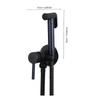 LANGZHIWEN Matte Black Concealed Shower Set