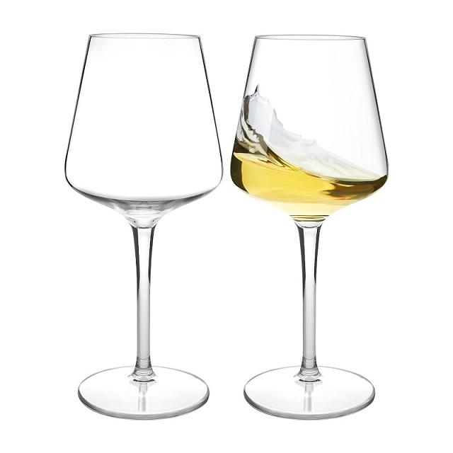 

MICHLEY 2/4/6PCS Set Plastic Wine Glass Unbreakab Floating Pool Goblet Transparent Tritan Plastic Wine Juice Drink For Party