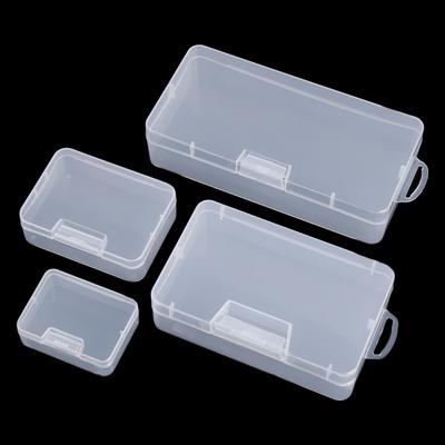 Kunststoffbox Transparent Schmuckorganisator Musterbox Kleine Werkzeugaufbewahrungsbox Nagelverlängerung Werkzeugbox Handy Reparaturkoffer
