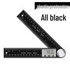 Two-in-One Digital Angle Finder & Protractor - Black and White Woodworking Tool