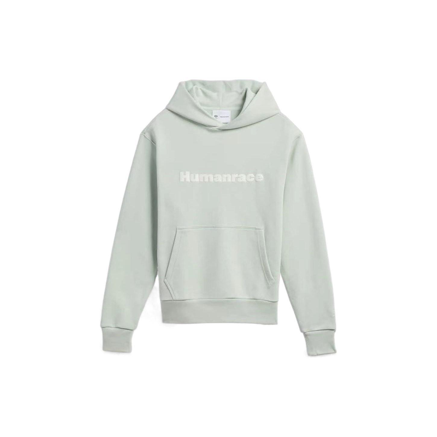 adidas x Pharrell Williams Humanrace Basics Hoodie Linen Green Unisex HS4815 XXXS