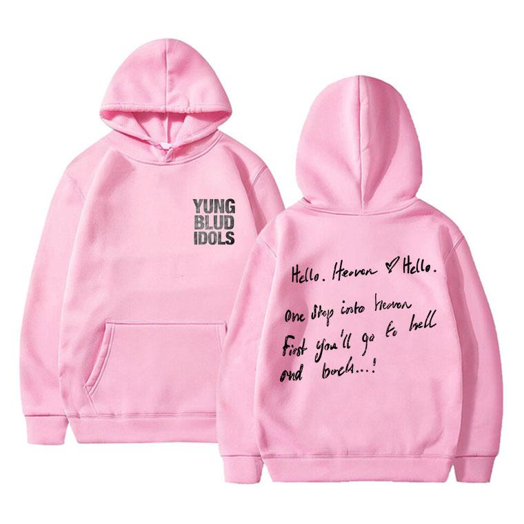 Rocker Yungblud IDOLS Album Tour Double Sided Print Hoodie Men Women Fashion Rock Sweatshirt Men's Vintage Streetwear