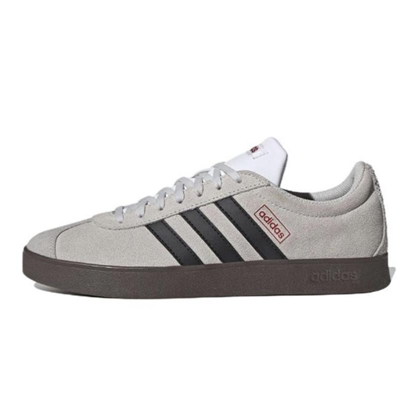 Adidas VL COURT 2.0 Peach Blossom Abrasion Resistant Abrasion Resistant Low top German Army Trainers Unisex Pink Yellow JS3003(Team745-)