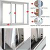 10m Self-Adhesive Plastic Weather Stripping - Dustproof, Windproof, Soundproof & Anti-Collision Seal Strip for Aluminum Alloy