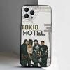 Tom Bill Kaulitz T-Tokio Hotels Black Case For iPhone 17 13 14 15 11 16 12 Pro Max Pro Max Plus E Air Mini Phone Cover Shell