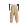 Nike Logo Embroidered Straight Leg Loose Fit Casual Pants Men Bottoms Beige HJ1974-297