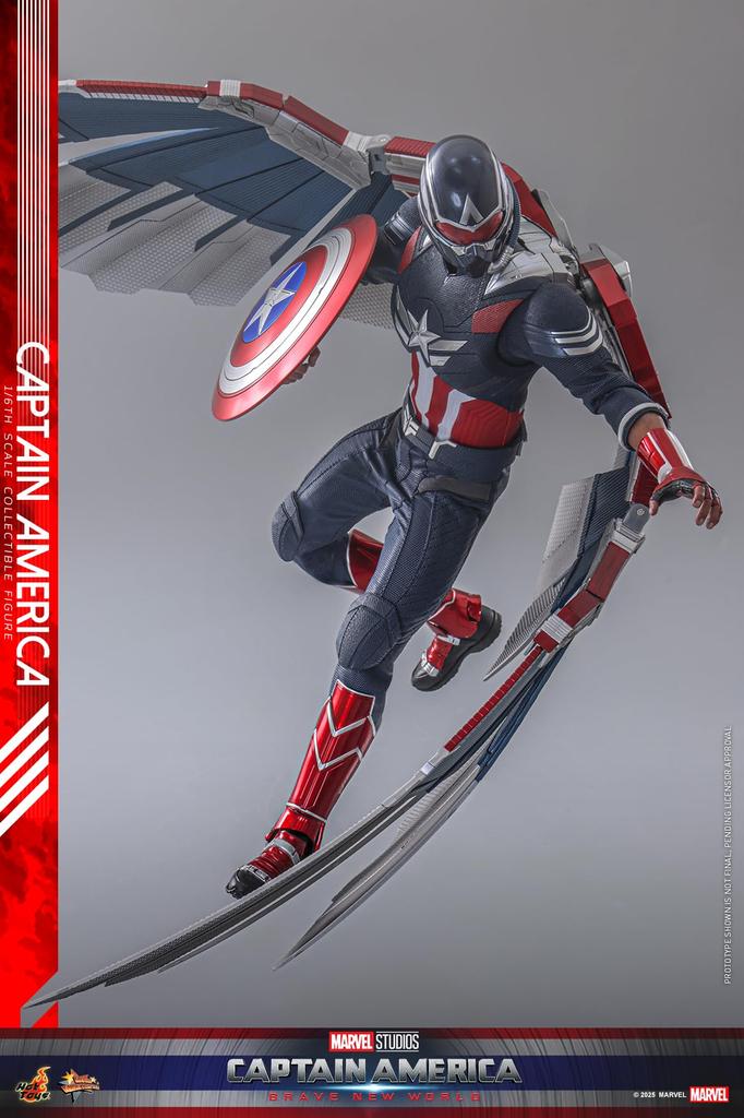 Movie Masterpiece Captain Brave New World Captain America Scale Figure America 1/6