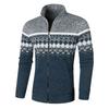 Cardigan da Uomo Autunno Inverno Giacca Maglione Cappotti Caldi Maglioni Casual Maschili Slim Fit Capispalla Maglioni Invernali 3XL Yasheng