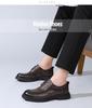 2025 Men's Autumn Comfortable Durable Cowhide Leather Shoes - British Business Casual & Formal Style