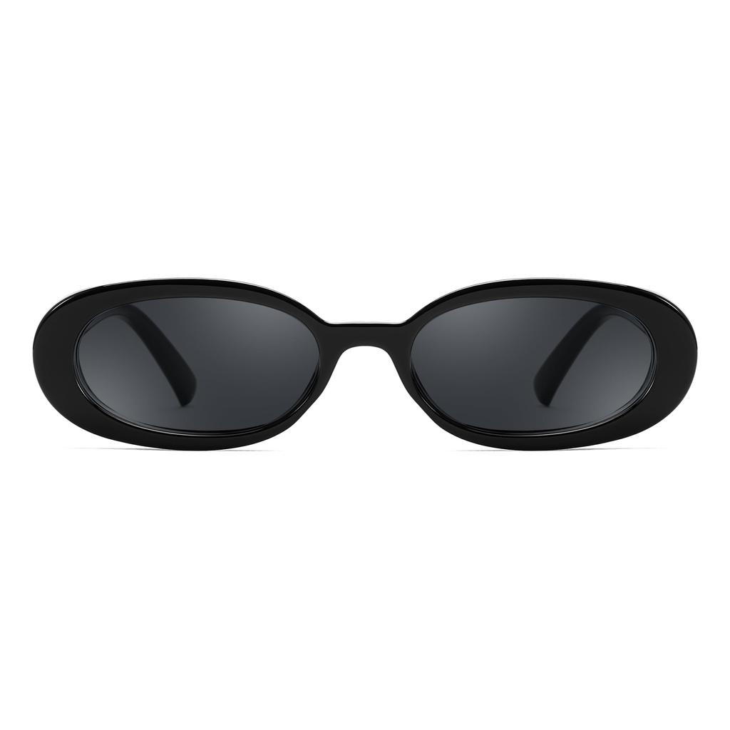 FEISEDY Oval UV400 Stylish Design for Mountain and a Smaller B0237 Women's Sunglasses, Protection, Driving, Fishing, Climbing, Shopping, Travel, Face,