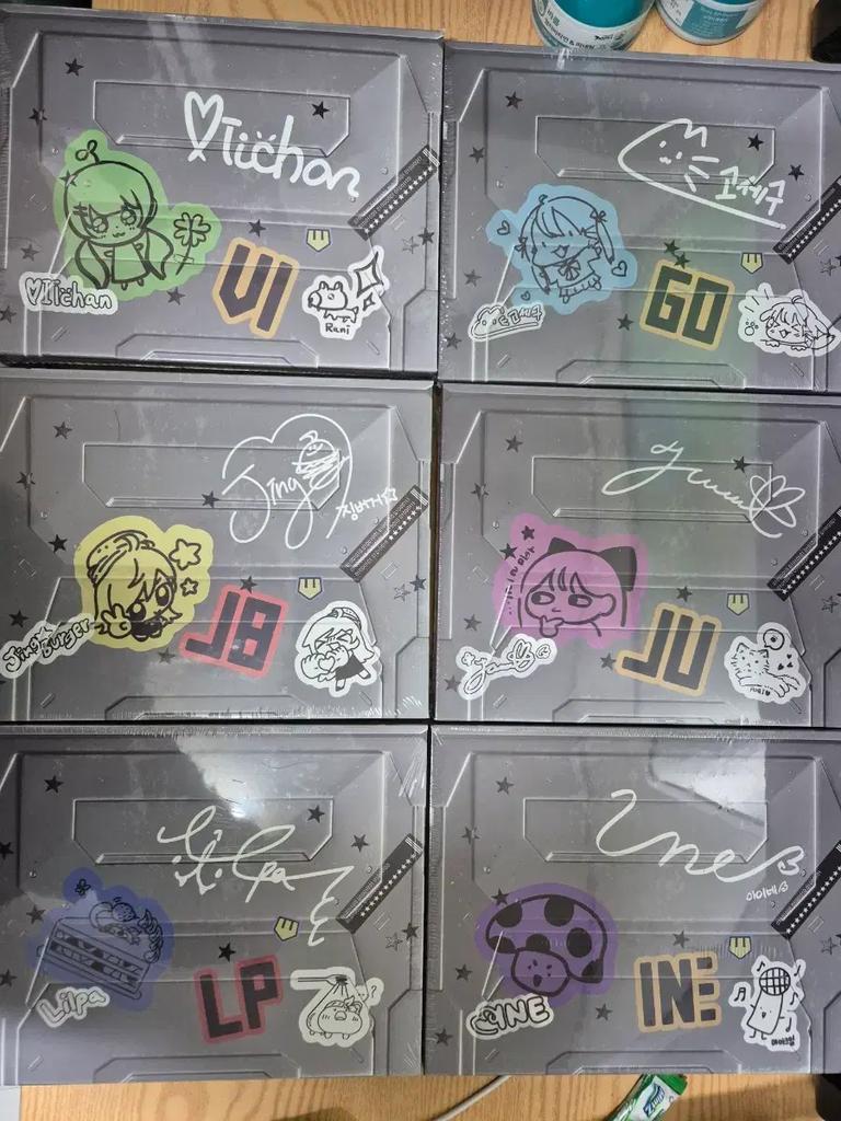 Otherworld Idol Mini Album Full Set