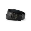 Men's belt automatic buckle leather belt, young people's cowhide belt tide, business suit belt men