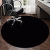 Colorful Round Carpet Chair Cushion Round Entryway Rug, Soft Round Rugs for Living Room, Bedroom, Circle Carpet Decor Gifts