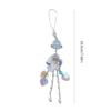 Dazzling Jellyfish Phone Charm Lanyard Cute Accessory for Keychain Bag Purse