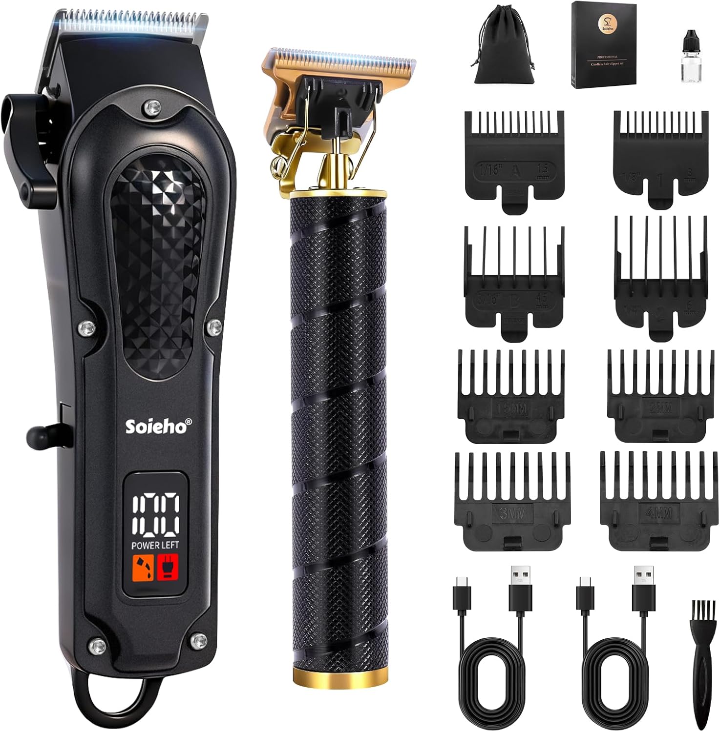 

Clipper and Shaver Set, Hair Clippers for Men, T-Shaped , Cordless Hair Clippers and Shaving United States