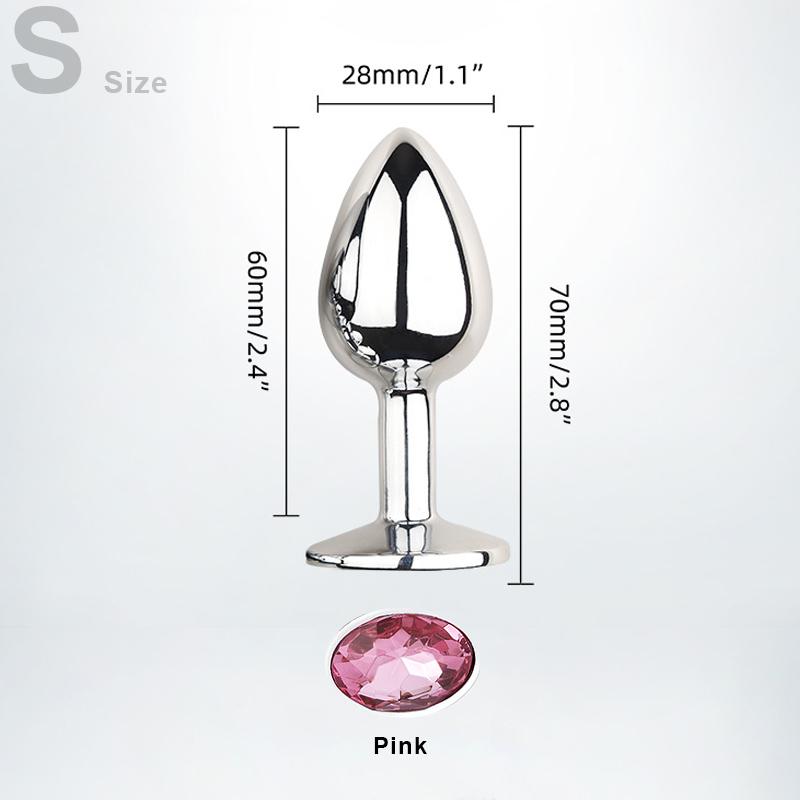 Adults Only Bdsm Butt Plug Metal Round Anal Dilator Sex Toys For Men Gay Prostate Massager Fetish Erotic Intimates Accessories