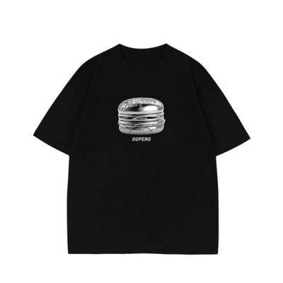 2025 New Summer Fashion Brand Cotton Printed Short Sleeve T-shirt Men's and Women's Loose Leisure All Match The Original Style