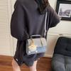 Premium Messenger Small Square Bag Women's 2025 Summer New Korean Version Simple Casual Portable Commuter Shoulder Women's Bag
